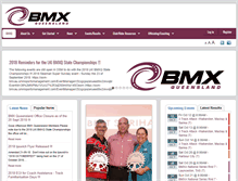 Tablet Screenshot of bmxq.org.au